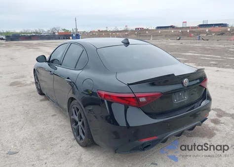 2020 Alfa Romeo Giulia Sport Rwd from USA, damaged, VIN ZARFAMAN9L7637186